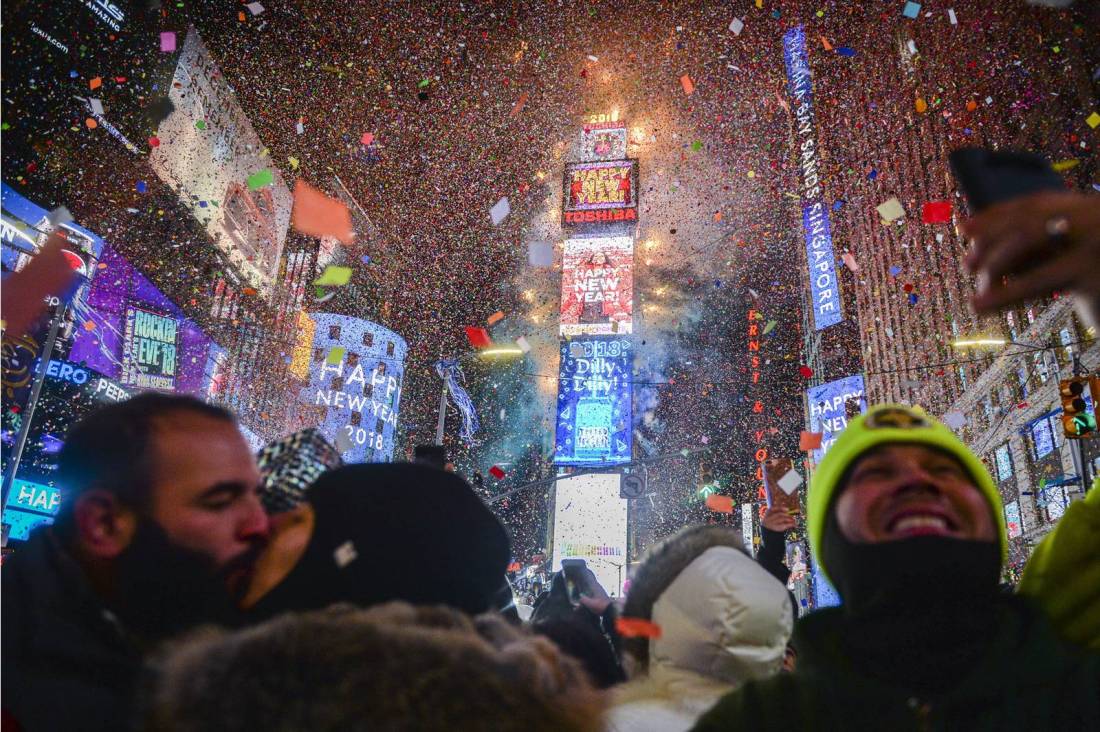 NYC New Year, New York, USA - 01 Jan 2018